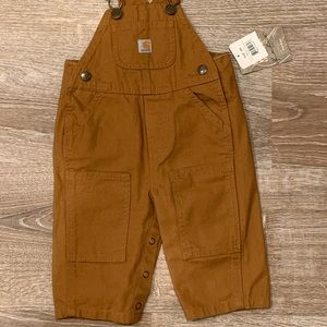 Carhartt Washed Bib Overalls - 6 months